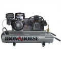 Iron Horse 9-HP 10-Gallon Wheelbarrow Gas Air Compressor