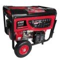 Smarter Tools 7,800 Continuous Watt Portable Gas Generator with Electric Start, Battery and No-Flat Wheels - EPA and CARB Approved